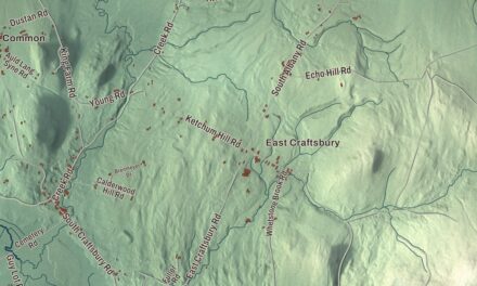 Map of Craftsbury, Vermont