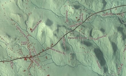 Map of Danville, Vermont