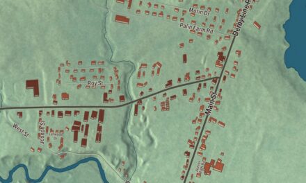 Map of Derby Center, Vermont
