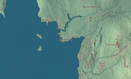 Map of Derby, Vermont