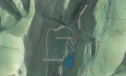 Map of Dorset, Vermont