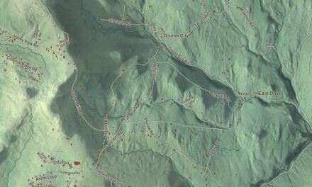 Map of Dover, Vermont