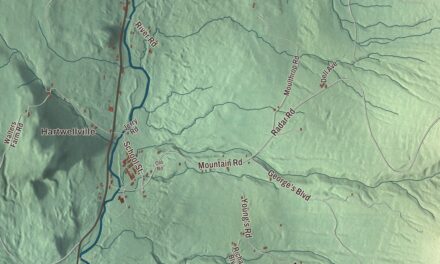 Map of East Haven, Vermont