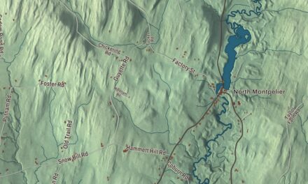 Map of East Montpelier, Vermont