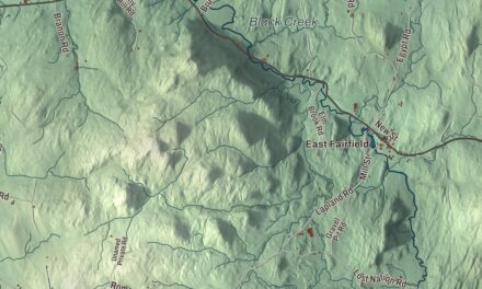 Map of Fairfield, Vermont