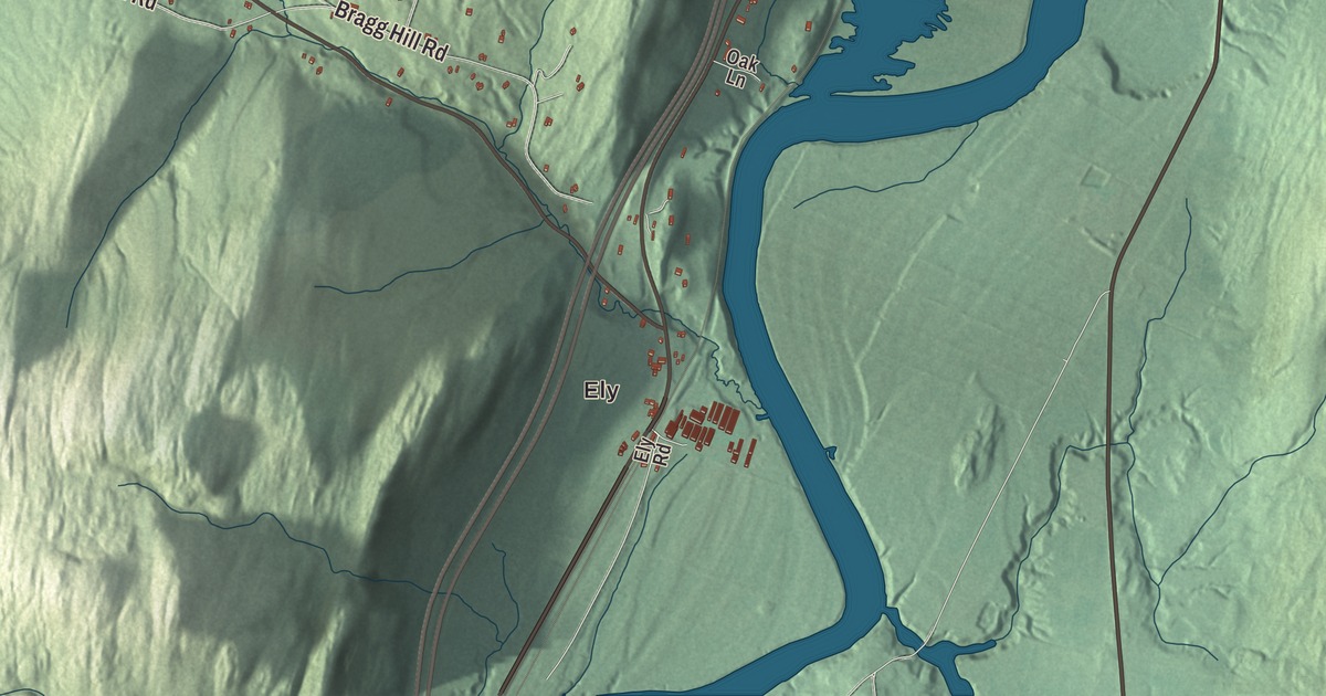 Map of Fairlee, Vermont