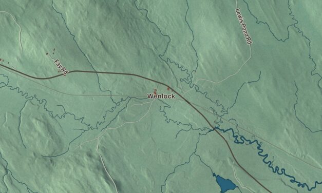 Map of Ferdinand, Vermont