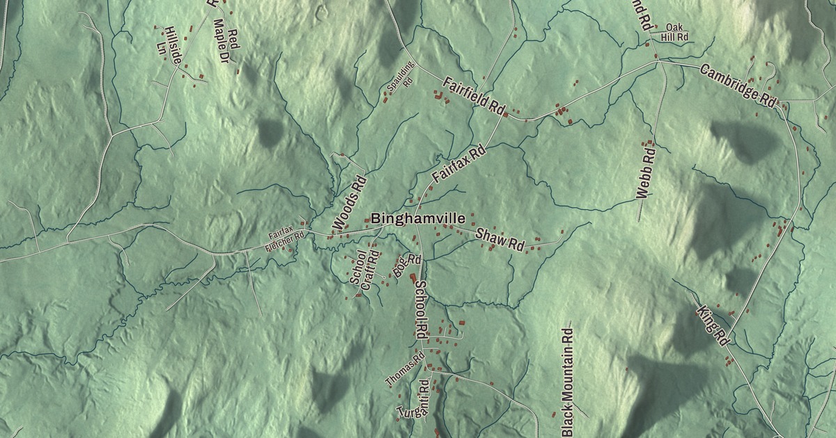Map of Fletcher, Vermont