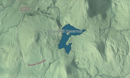 Map of Goshen, Vermont