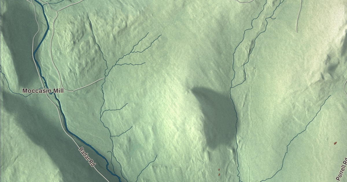 Map of Granby, Vermont