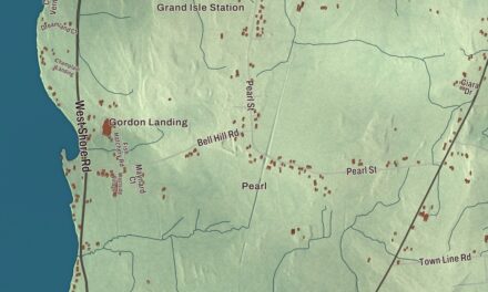 Map of Grand Isle, Vermont