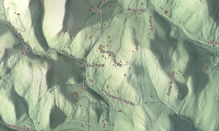 Map of Guilford, Vermont
