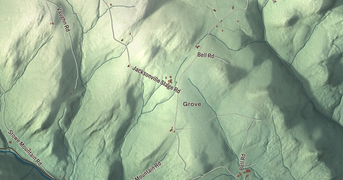 Map of Halifax, Vermont