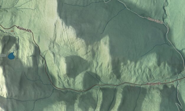 Map of Hancock, Vermont