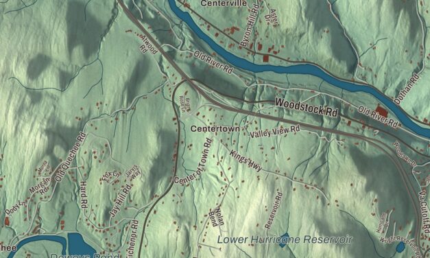 Map of Hartford, Vermont