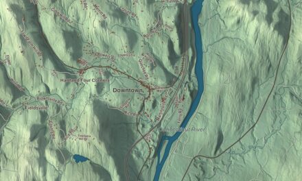 Map of Hartland, Vermont