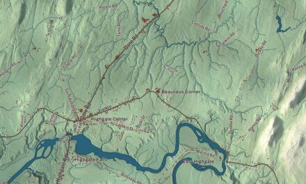 Map of Highgate, Vermont