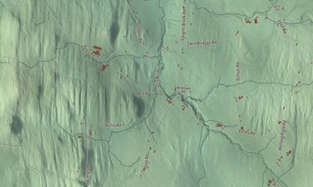 Map of Holland, Vermont