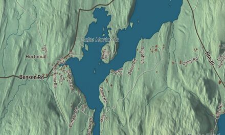 Map of Hubbardton, Vermont