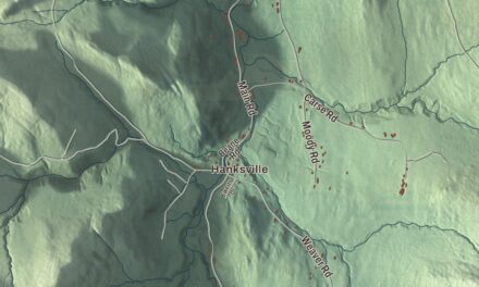 Map of Huntington, Vermont