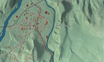 Map of Jeffersonville, Vermont