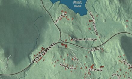 Map of Killington Village, Vermont
