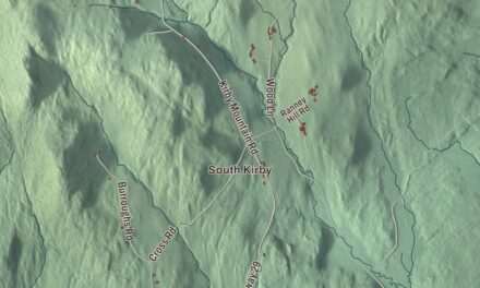 Map of Kirby, Vermont