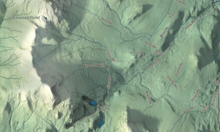 Map of Lowell, Vermont