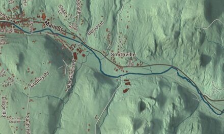 Map of Ludlow, Vermont