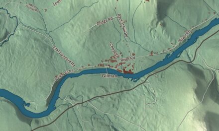 Map of Lunenburg, Vermont