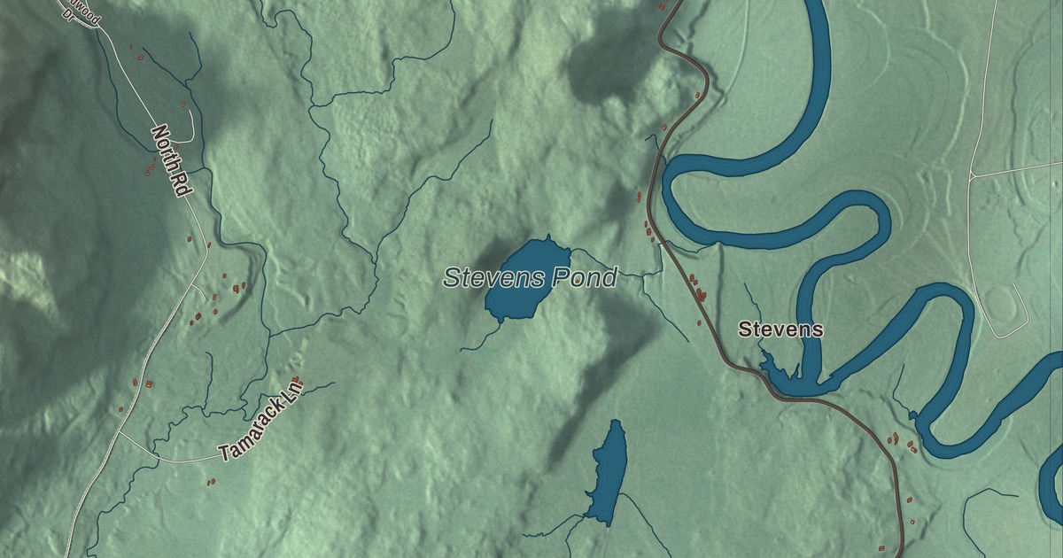 Map of Maidstone, Vermont