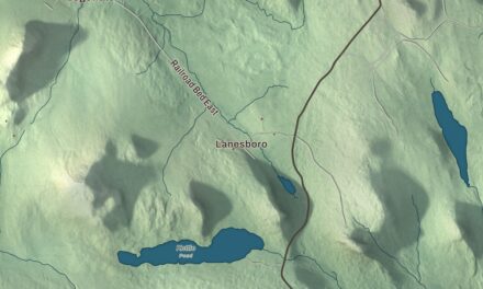 Map of Marshfield, Vermont