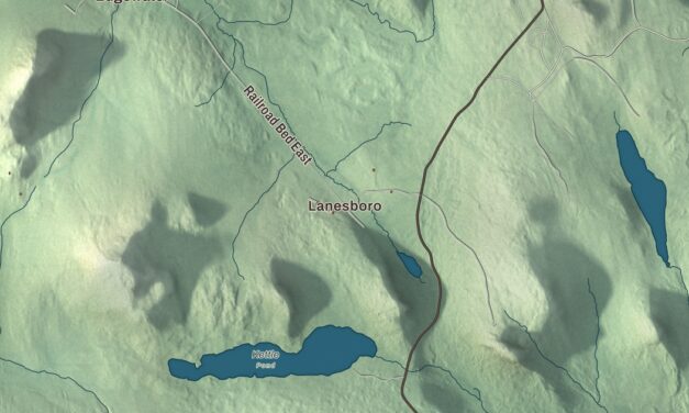 Map of Marshfield, Vermont