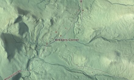 Map of Mendon, Vermont