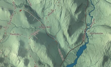 Map of Middlesex, Vermont