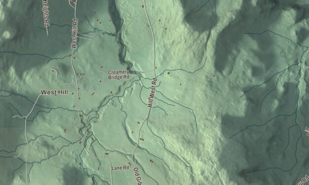 Map of Montgomery, Vermont