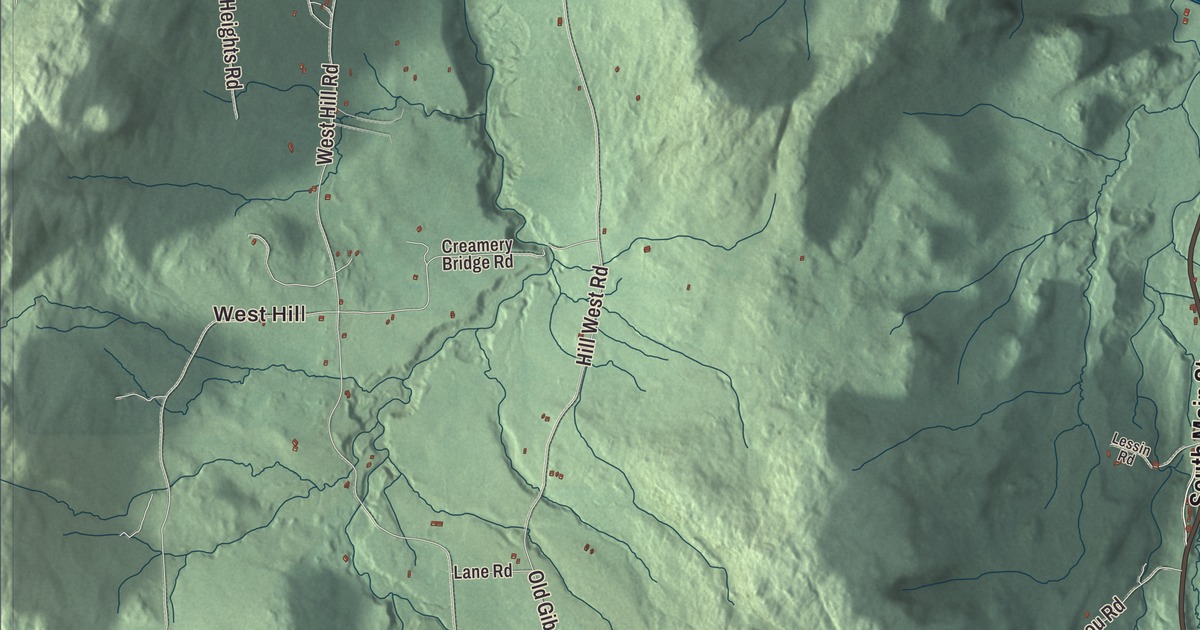 Map of Montgomery, Vermont