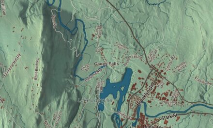 Map of Morristown, Vermont