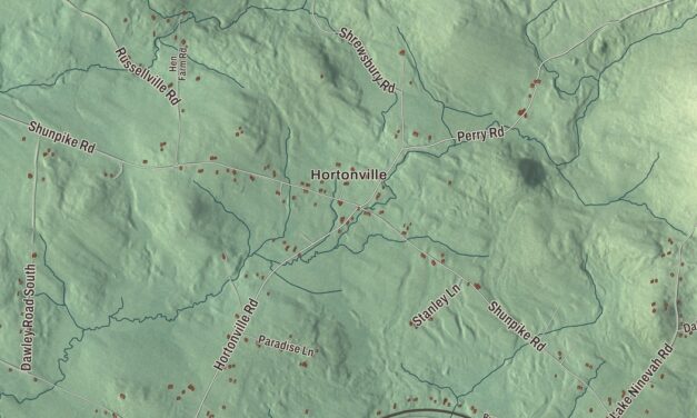 Map of Mount Holly, Vermont