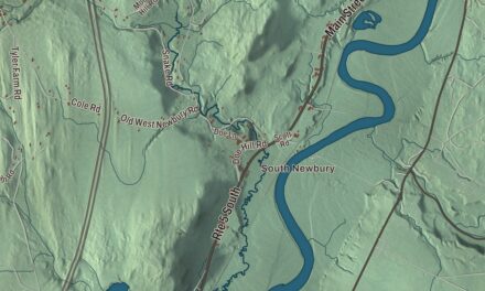 Map of Newbury, Vermont