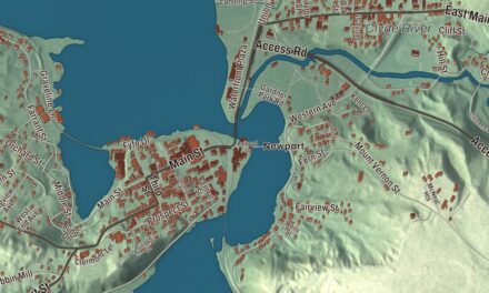 Map of Newport Town, Vermont