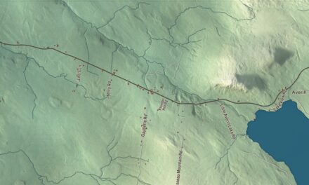 Map of Norton, Vermont