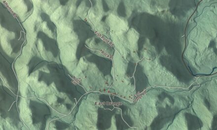 Map of Orange, Vermont