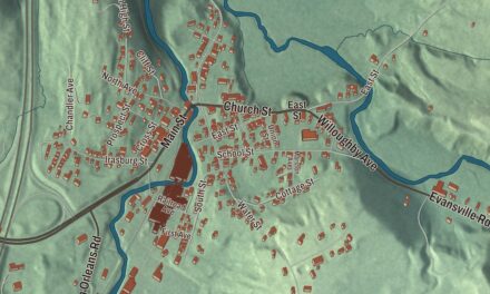 Map of Orleans, Vermont