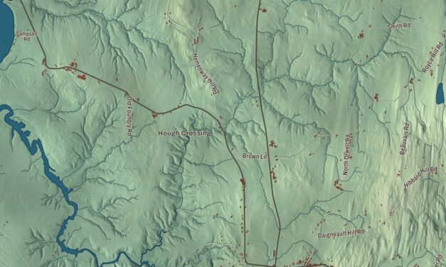 Map of Orwell, Vermont
