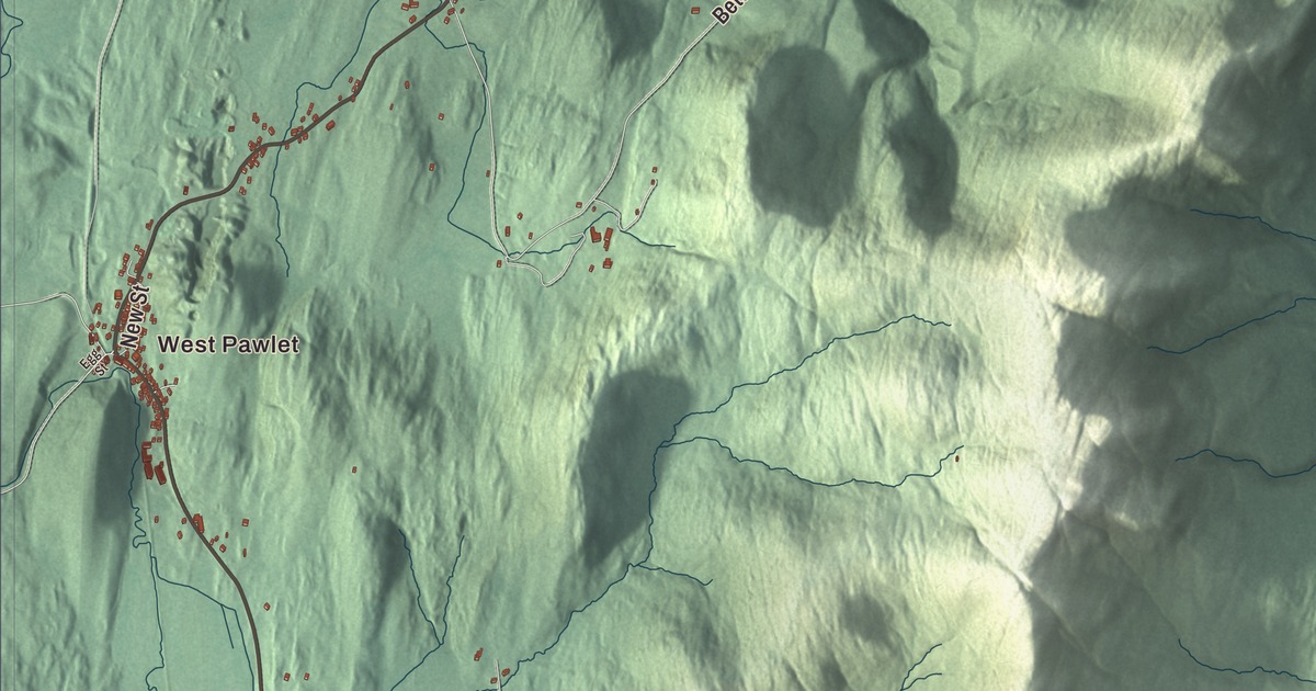 Map of Pawlet, Vermont