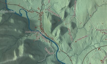 Map of Pownal, Vermont