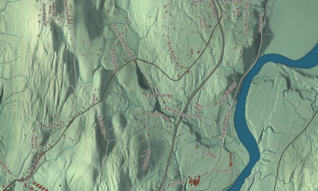 Map of Putney, Vermont