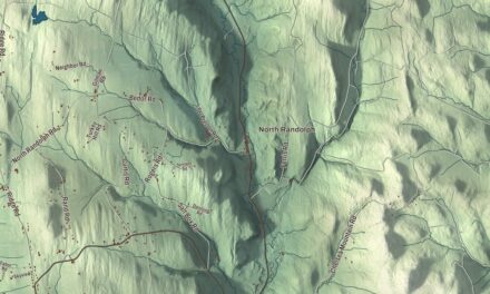 Map of Randolph, Vermont