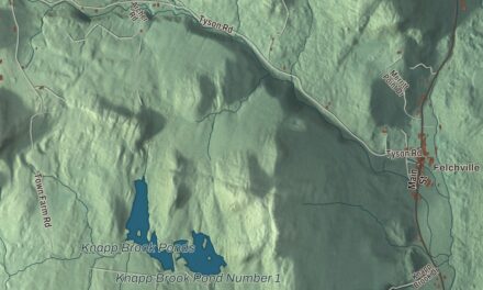Map of Reading, Vermont